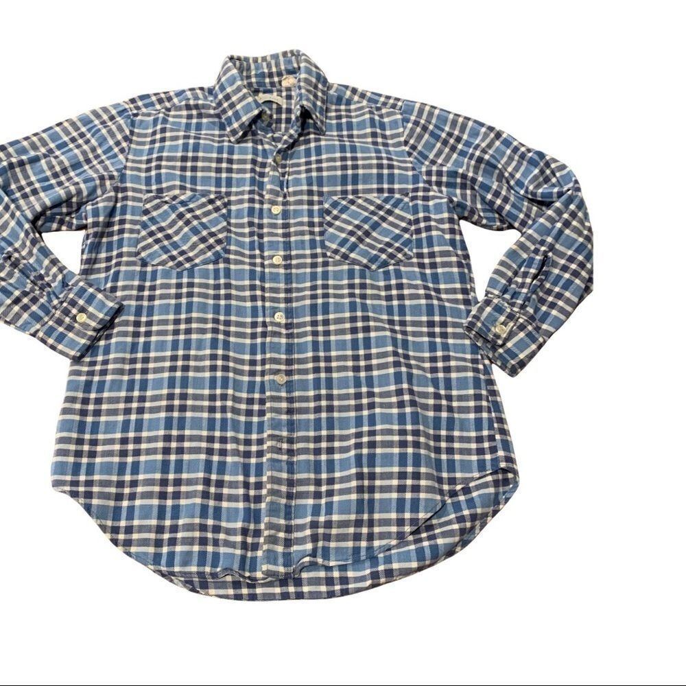 WILSHIRE Plaid Flannel Long Sleeve 2 Pocket Shirt
